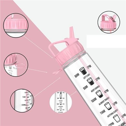 900ml Бутилка със спортна слама