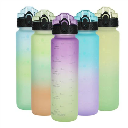 32oz Спортна бутилка за вода със сламка